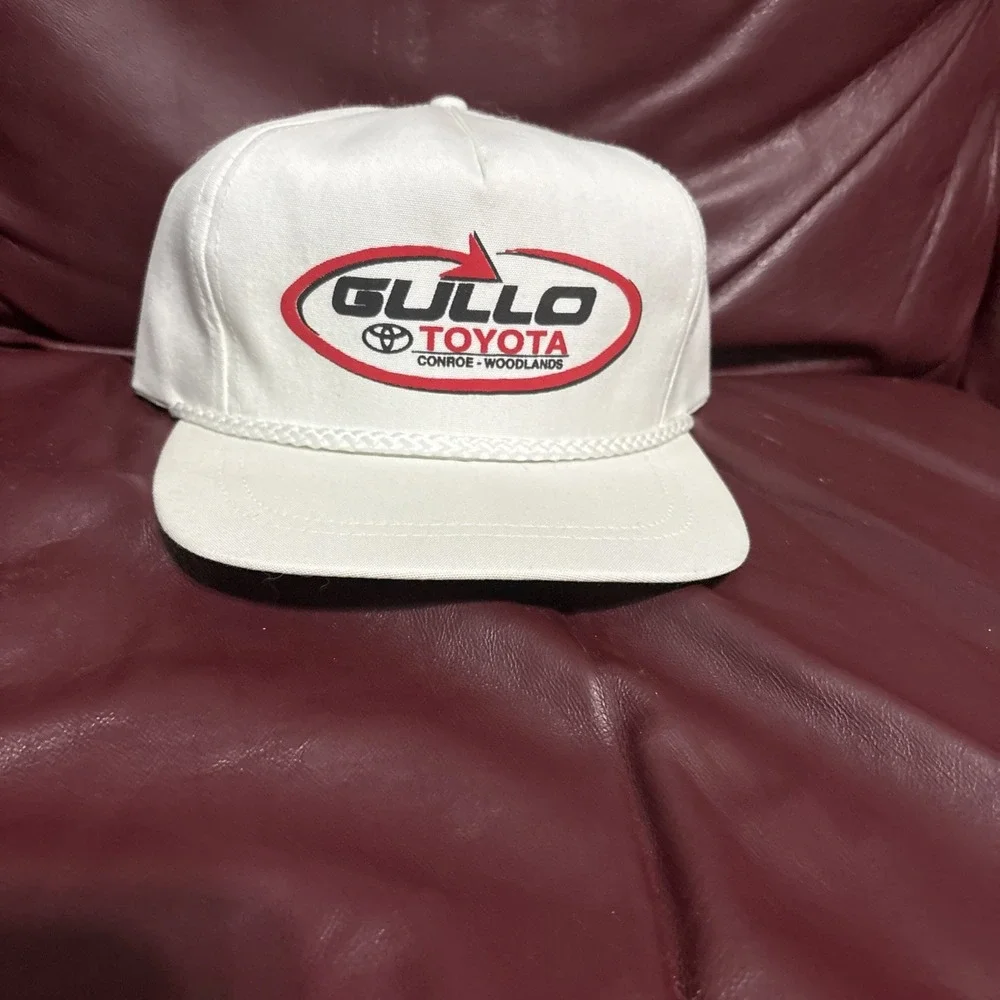 Vintage Toyota Hat Snapback 80s 90s Gullo Conroe Woodlands Dealership